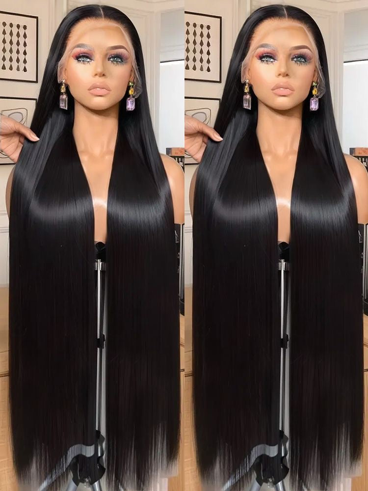 32-inch 6x6 HD Lace Wig – Straight, 100% Human Hair