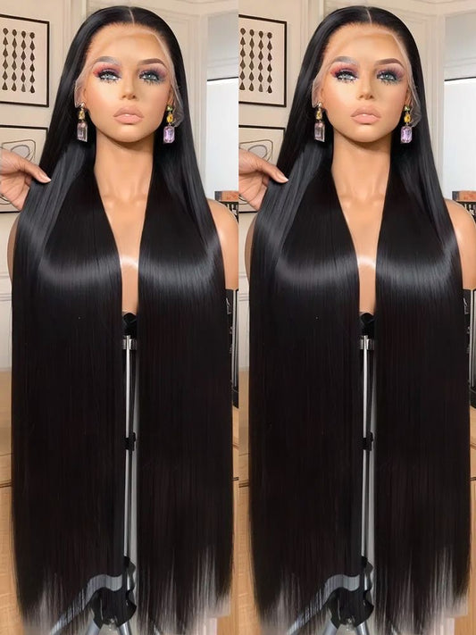 32-inch 6x6 HD Lace Wig – Straight, 100% Human Hair