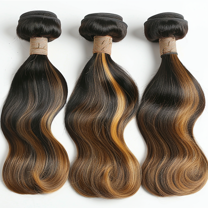 Virgin Hair Bundle - 100% human Hair , Smooth & Long Lasting