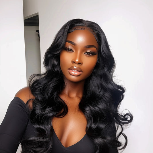 Natural Wave 13X4 HD Lace Front Wig 250% Density