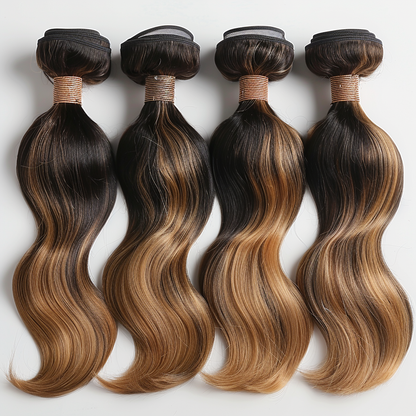 Virgin Hair Bundle - 100% human Hair , Smooth & Long Lasting