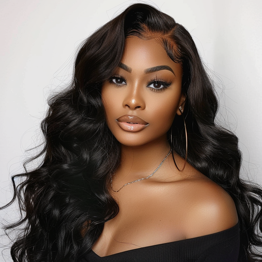 Classic Body Wave 13X4 HD Lace Frontal Wigs Pre-plucked 250% Density