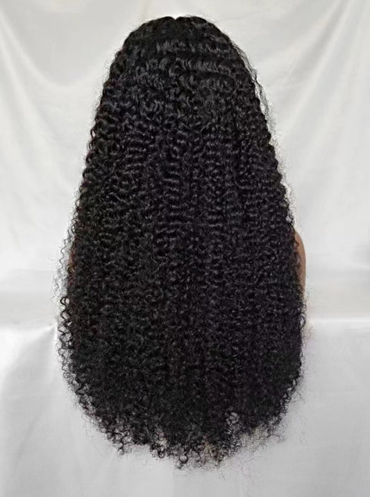 Kinky Curly 30-inch 13X4 HD Lace Front Wig 250% Density