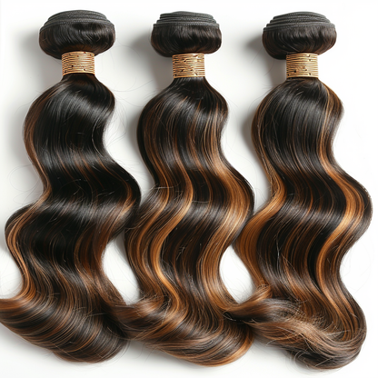 Virgin Hair Bundle - 100% human Hair , Smooth & Long Lasting